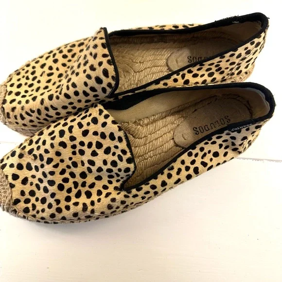 Soludos Seville Leopard  Espadrille - Picture 3 of 10